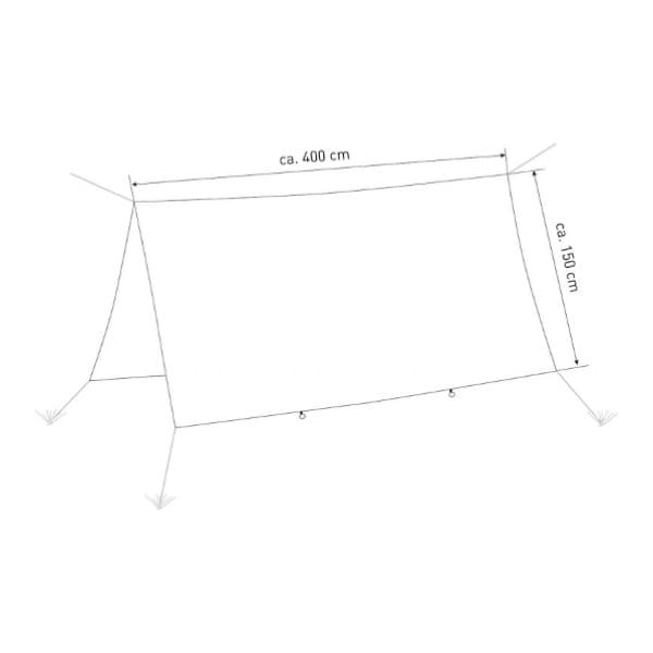 Amazonas Traveller Tarp XXL – Bild 7