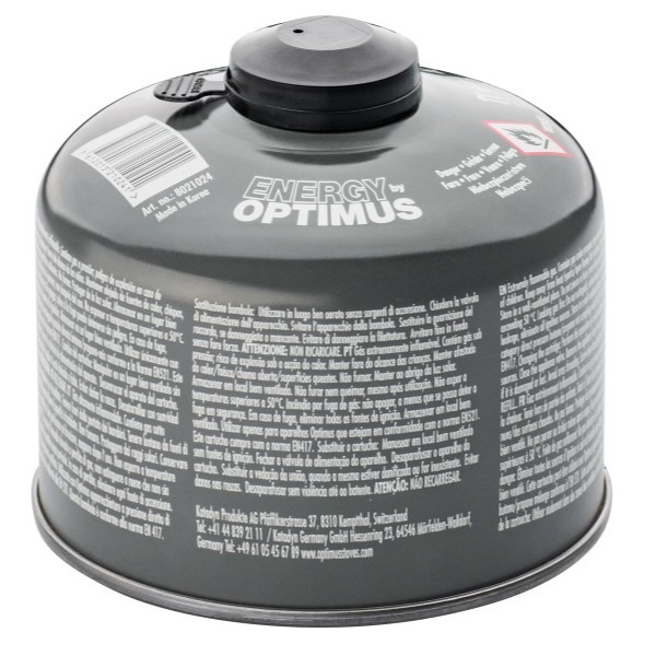 Optimus Gas 230g 4-Season | Wintergaskartusche für Outdoor & Trekking