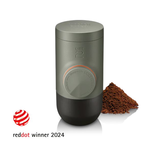 Wacaco Minipresso GR2 – Tragbare Espressomaschine für Kaffeepulver