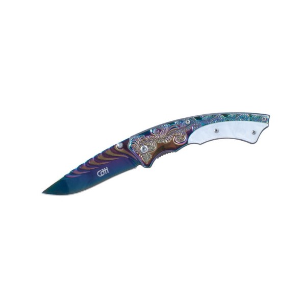 Herbertz CJH Einhandmesser, Rainbow