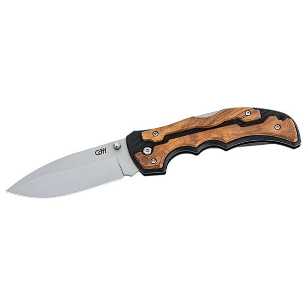 Herbertz CJH Einhandmesser, Olivenholz