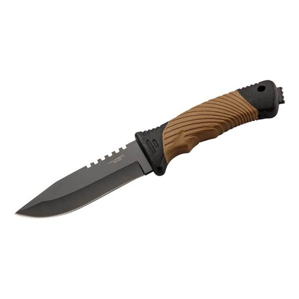 Herbertz CJH Gürtelmesser, schwarz/orange