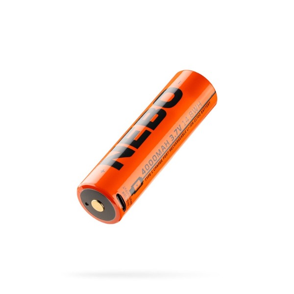 Nebo wiederaufladbare Batterie 21700, 4000 mAh