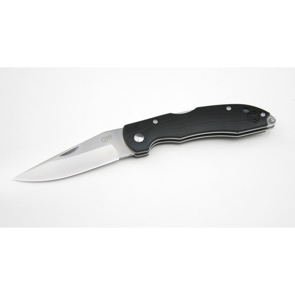 Herbertz CJH Taschenmesser mit Clip, G10 schwarz