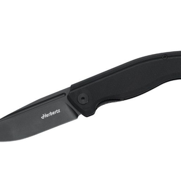 Herbertz Taschenmesser Kompakt, schwarz G10
