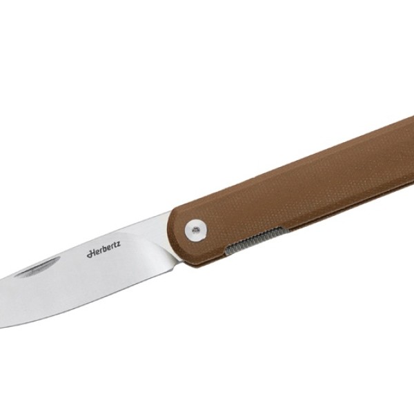 Herbertz Taschenmesser Liner Lock, desert Micarta