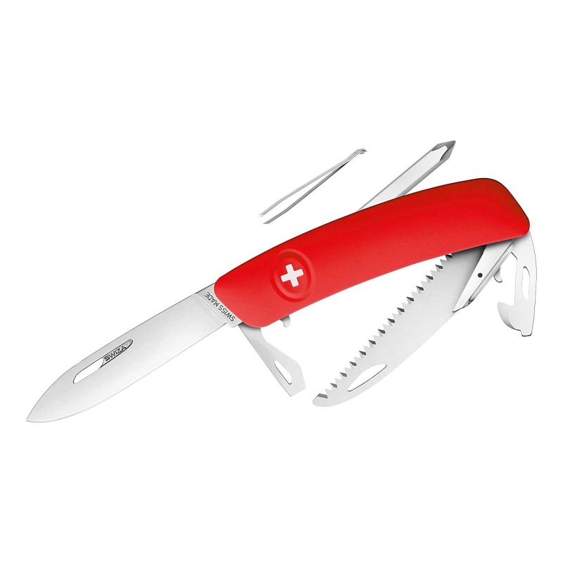 Swiza D06 – Schweizer Taschenmesser mit Säge & Kreuzschlitz