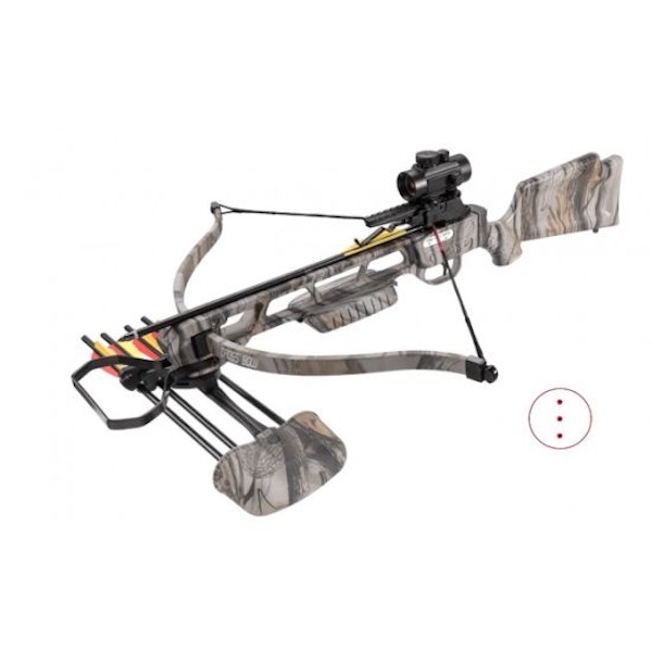 ManKung Recurve Armbrust Jaguar I 175 lbs Camo – Komplett-Set