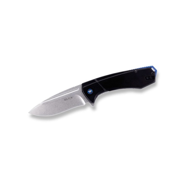 Buck 713 RUCKUS Taschenmesser, schwarz/blau
