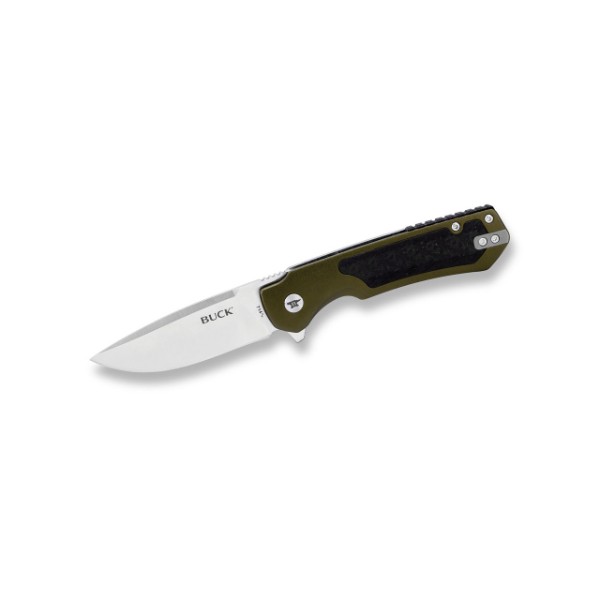 Buck 714 STINGER Taschenmesser, grün bei Survivalfreunde.de