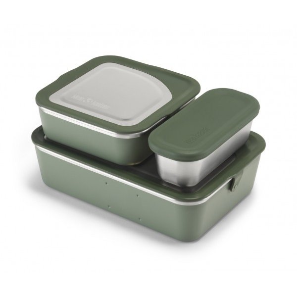 Klean Kanteen Rise Family Food Box Set | 4-teiliges Edelstahl-Lunchbox-Set