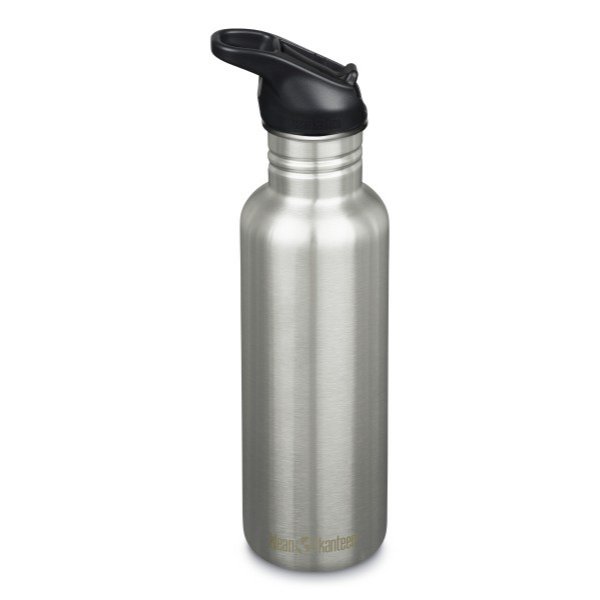 Klean Kanteen Classic 800 ml mit Flip Sport Cap | Edelstahl-Trinkflasche