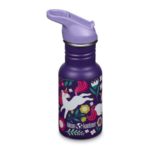 Klean Kanteen Kid Classic Narrow 355 ml | Kinder-Trinkflasche mit Flip Sport Cap