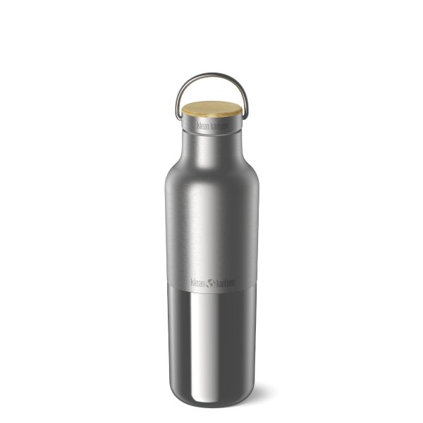 Klean Kanteen RISE Reflect VI 592 ml | Vakuumisolierte Trinkflasche mit Bambus-Cap