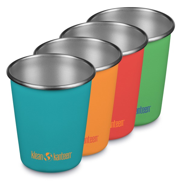 Klean Kanteen Pint Cup 296 ml 4er-Pack BB | Edelstahl-Bechersatz
