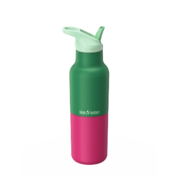 Klean Kanteen RISE Classic VI 473 ml | Vakuumisolierte Trinkflasche mit Flip Sport Cap
