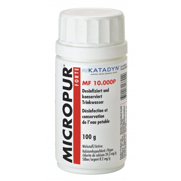 Micropur Forte MF 10.000P Verpackung Frontansicht