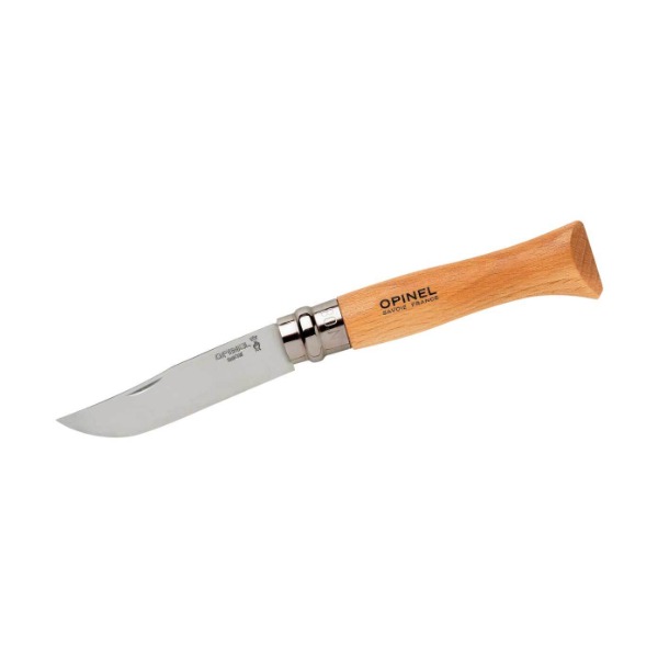 Opinel Geschenkset No 08 mit Etui, Buchenholz bei Survivalfreunde.de