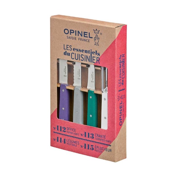 Opinel LES ESSENTIELS ART DECO, 4-teilig bei Survivalfreunde.de