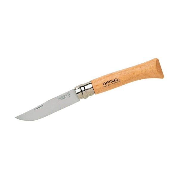 Opinel No 10 Taschenmesser, Edelstahl bei Survivalfreunde.de