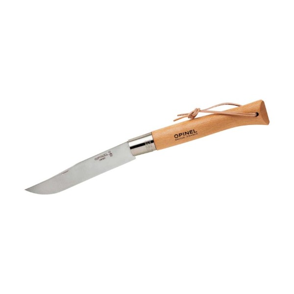 Opinel No 13 Taschenmesser mit Kordel, Edelstahl