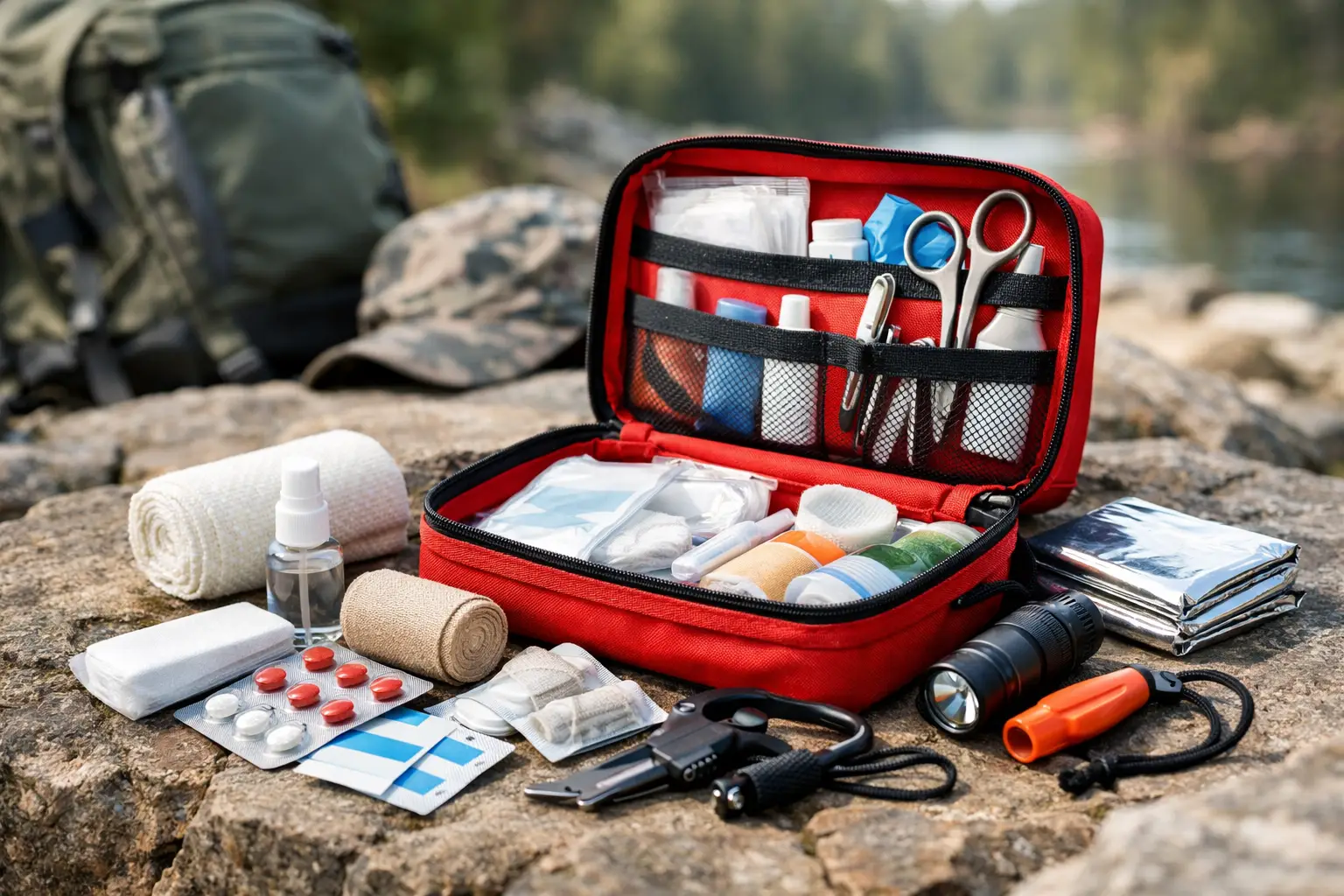 Mehr über den Artikel erfahren Erste Hilfe Set Outdoor richtig zusammenstellen