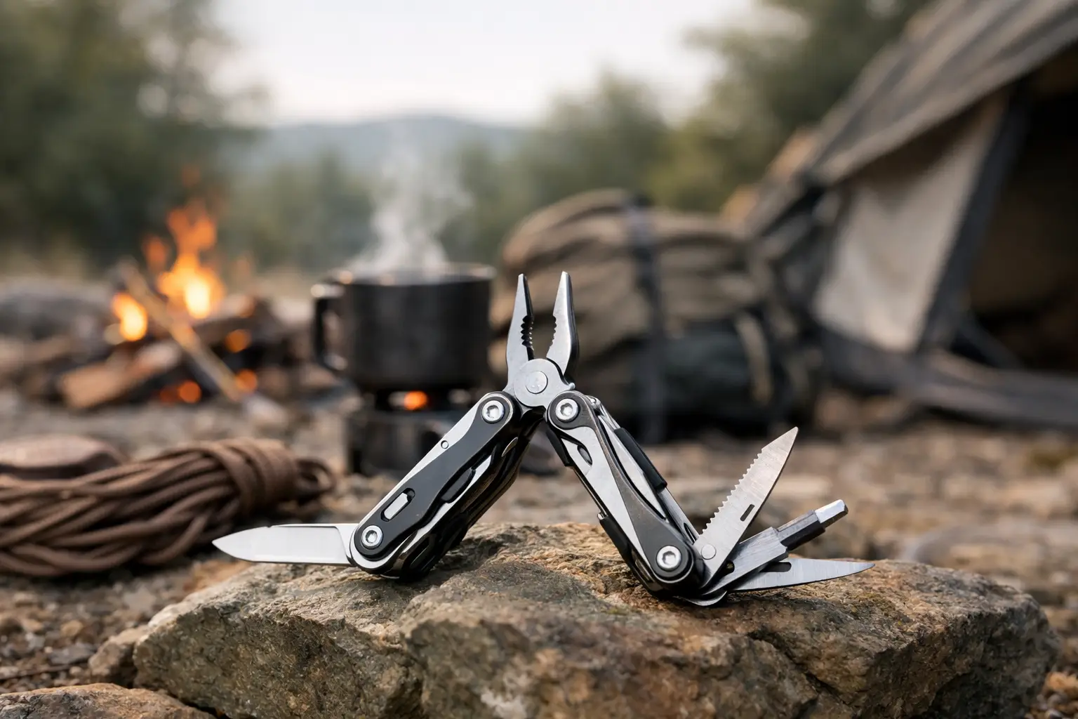 Mehr über den Artikel erfahren Multitool für Camping kaufen: worauf es ankommt