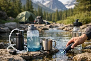 Mehr über den Artikel erfahren Wasseraufbereitung Outdoor: Methoden im Guide