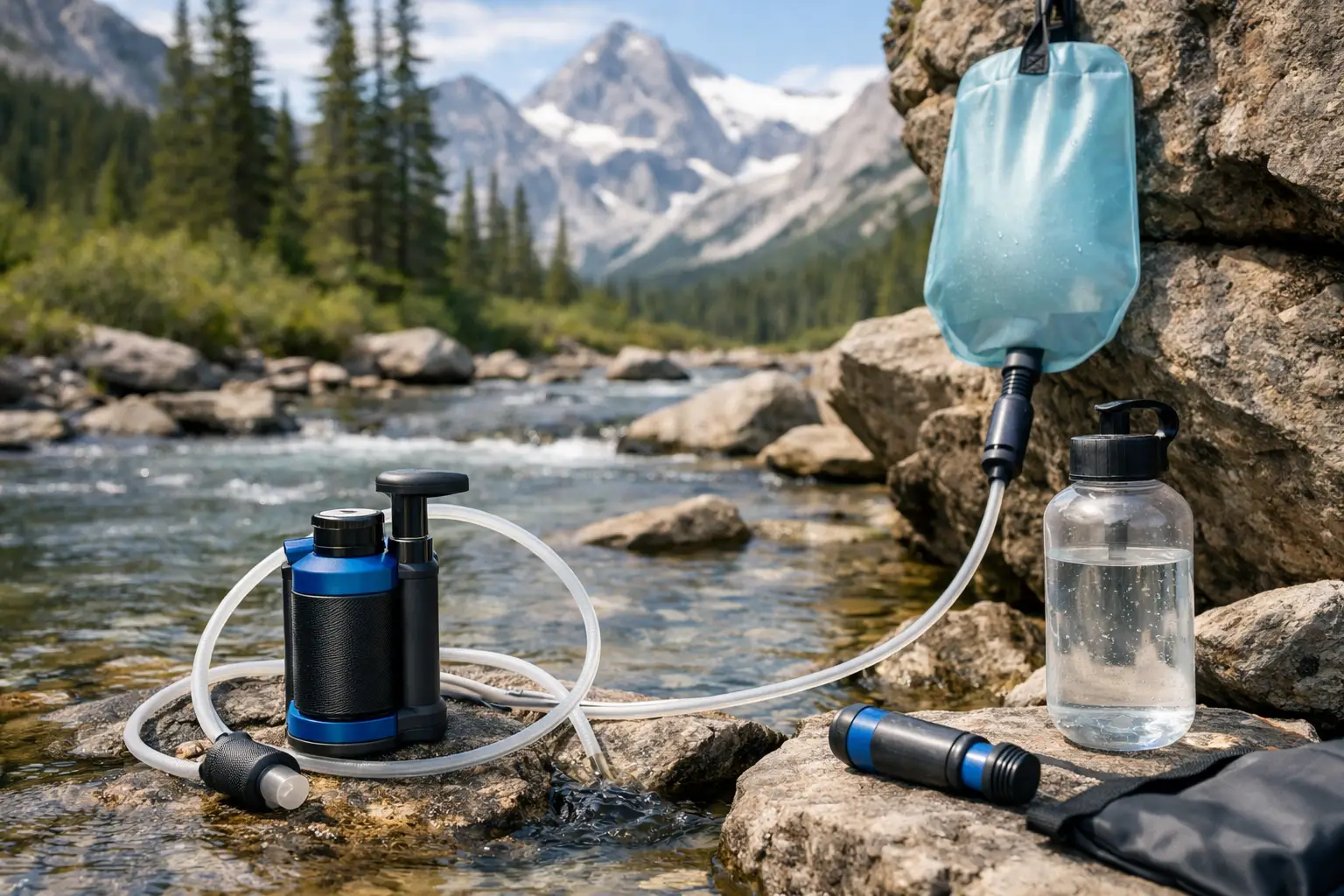 Mehr über den Artikel erfahren Wie funktioniert ein Wasserfilter auf Tour?