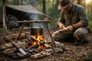 Mehr über den Artikel erfahren Bushcraft Grundlagen für Einsteiger richtig lernen