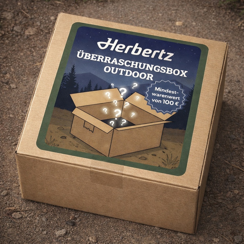Herbertz Überraschungsbox Outdoor – mind. 100 € Warenwert