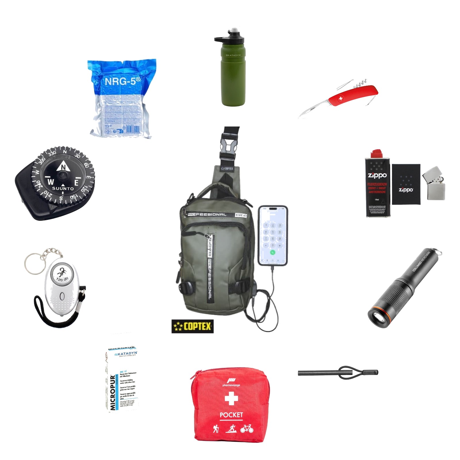 EDC Survival Kit – Notfallset für jeden Tag